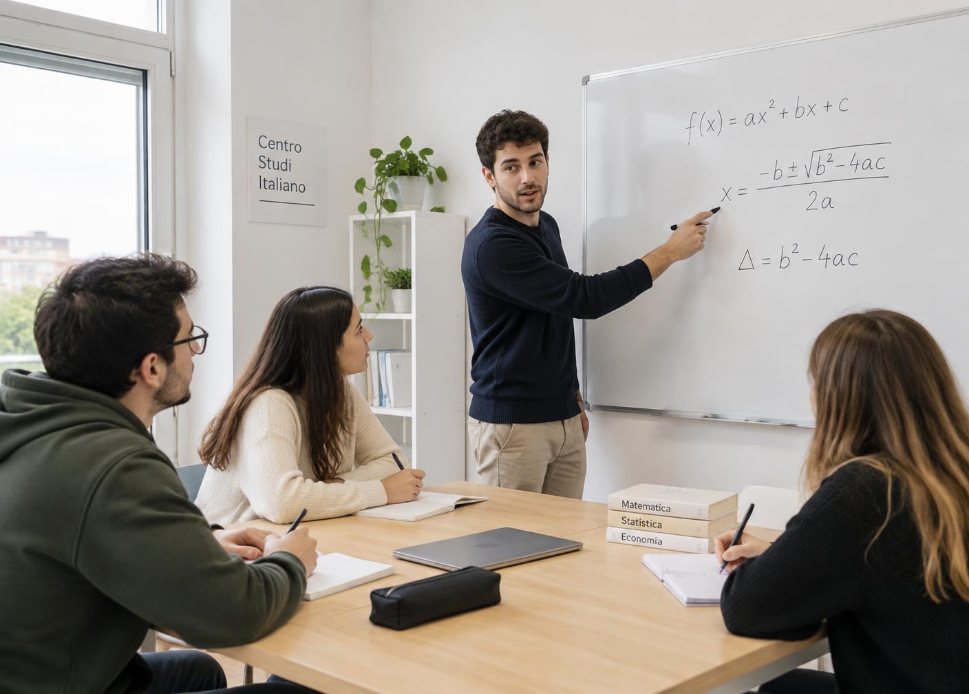 Lezione in aula al Centro Studi Utopia